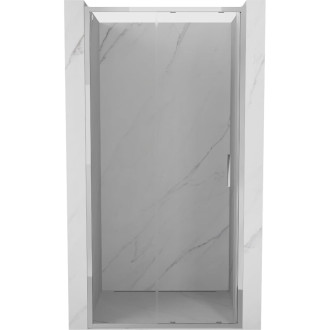 Posuvné sprchové dvere Mexen Exo 115 cm, priehľadné, chróm - 8151-115-000-01-00