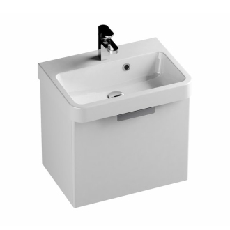 Ravak umývadlo BeHappy II 550 white s otvormi XJA01155000