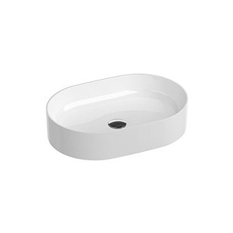 Ravak umývadlo Ceramic 550 O Slim keramické white XJX01155001