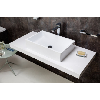 Ravak umývadlo FORMY 01 500 D white bez prepadu XJL01250000