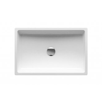 Ravak umývadlo FORMY 01 500 D white bez prepadu XJL01250000
