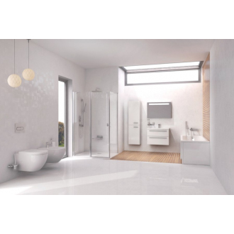Ravak Bidet Uni Chrome závesný white X01517