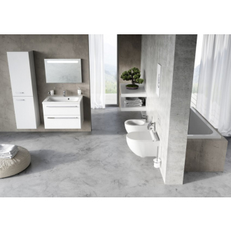 Ravak Bidet Uni Chrome závesný white X01517