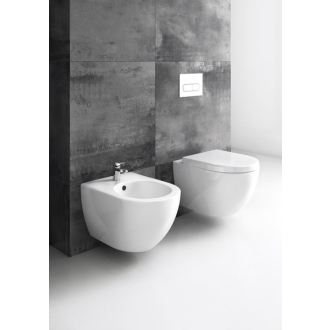 Ravak Bidet Uni Chrome závesný white X01517