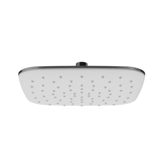Ravak 983.10 Hlavová sprcha ABS štvorcová - biela, 250 mm X07P347