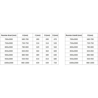 Skladací sprchovací kút Mexen Exo 95 x 100 cm, priehľadný, čierny - 816-095-100-70-00