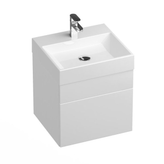 Ravak umývadlo Natural 500 white bez prepadu s otvorom XJO01250000