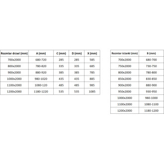 Sprchovací kút Mexen Exo s výklopným mechanizmom 100 x 75 cm, priehľadný, chróm - 814-100-075-01-00