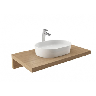 Ravak umývadlo MOON 2 white bez prepadu XJN01300002