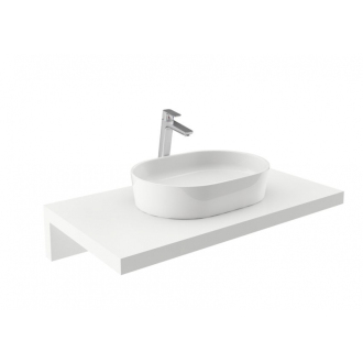 Ravak umývadlo MOON 2 white bez prepadu XJN01300002