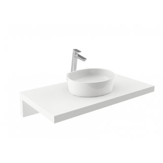 Ravak umývadlo MOON 3 white bez prepadu XJN01300004