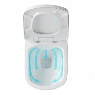 Ravak WC Classic RimOff závesný white X01671