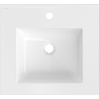 Zapustené umývadlo Mexen Otis 51 x 46,5 cm, lesklá biela - 25185000