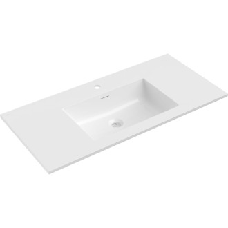 Zapustené umývadlo Mexen Otis 101 x 46,5 cm, lesklá biela - 25181000