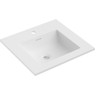 Zapustené umývadlo Mexen Otis 51 x 46,5 cm, matná biela - 25185001