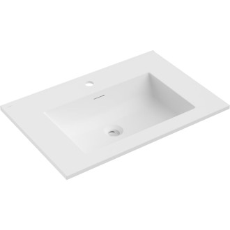 Zapustené umývadlo Mexen Otis 71 x 46,5 cm, matná biela - 25187001