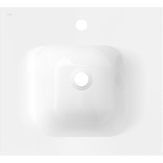 Zapustené umývadlo Mexen Vela 51 x 46,5 cm, biely lesk - 25235000