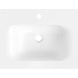 Zapustené umývadlo Mexen Vela 61 x 46,5 cm, lesklá biela - 25236000