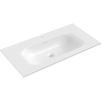 Zapustené umývadlo Mexen Vela 91 x 46,5 cm, lesklá biela - 25239000