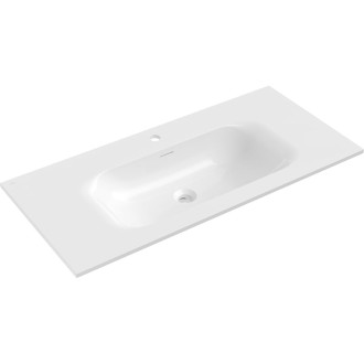 Zapustené umývadlo Mexen Vela 101 x 46,5 cm, biely lesk - 25231000