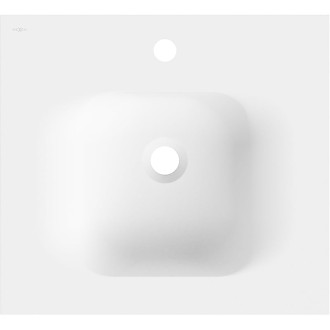 Zapustené umývadlo Mexen Vela 51 x 46,5 cm, matná biela - 25235001