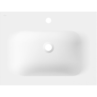 Zapustené umývadlo Mexen Vela 61 x 46,5 cm, matná biela - 25236001