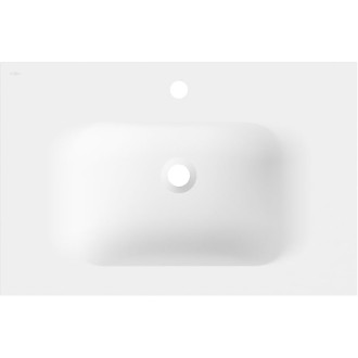 Zapustené umývadlo Mexen Vela 71 x 46,5 cm, matná biela - 25237001