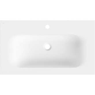 Zapustené umývadlo Mexen Vela 81 x 46,5 cm, matná biela - 25238001