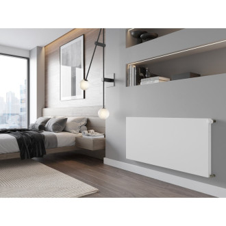 Doskový radiátor Mexen Flat CF11 400 x 700 mm, bočné pripojenie, 389 W, biely - W411F-040-070-00