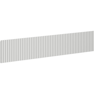 Drážkovaná predná strana Mexen Rivel pre korpus kúpeľňovej skrinky 100 x 20 cm, matne šedá - 91A20-1000-235-1-62