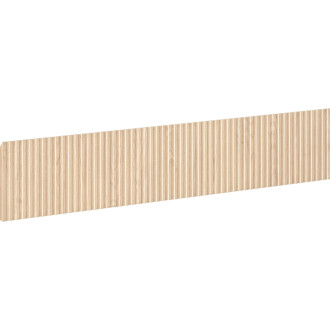 Drážkovaná predná strana Mexen Rivel pre korpus kúpeľňové skrinky 80 x 20 cm, dub - 91A20-0800-235-1-81