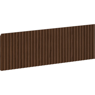 Drážkovaná predná strana Mexen Rivel pre korpus kúpeľňovej skrinky 50 x 20 cm, orech - 91A20-0500-235-1-86