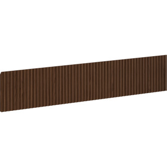 Drážkovaná predná strana Mexen Rivel pre korpus kúpeľňovej skrinky 100 x 20 cm, orech - 91A20-1000-235-1-86