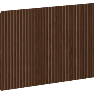 Drážkovaná predná strana Mexen Rivel pre korpus kúpeľňovej skrinky 40 x 43,5 cm, orech - 91A20-0400-470-1-86