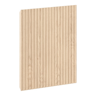 Drážkovaná predná strana Mexen Rivel pre korpus kúpeľňové skrinky 35 x 43,5 cm, dub - 91A21-0350-470-1-81