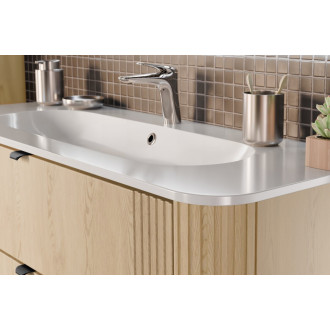 Comad SET-OVC 120CM UM PURE HC Kúpeľňová zostava 120 cm s umývadlom a vysokou skrinkou