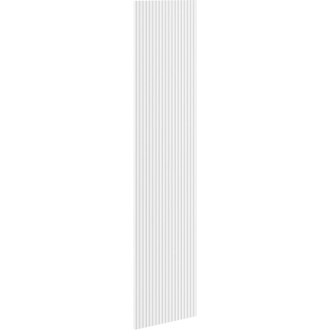 Drážkovaná predná strana Mexen Rivel pre korpus kúpeľňovej skrinky 35 x 160 cm (1 ks), matná biela - 91A21-1600-300-1-01