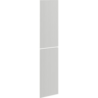 Drážkovaná čelka Mexen Rivel pre korpus kúpeľňovej skrinky 35 x 80 cm (2 ks), matne šedá - 91A21-1600-300-2-62