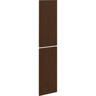 Drážkovaná čelka Mexen Rivel pre korpus kúpeľňovej skrinky 35 x 80 cm (2 ks), orech - 91A21-1600-300-2-86