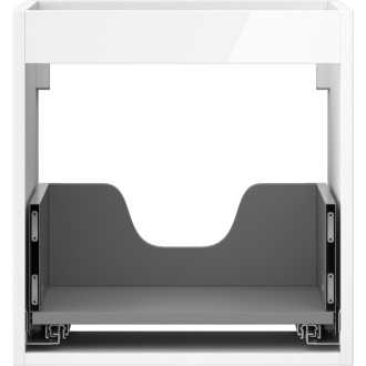 Korpus umývadlovej skrinky Mexen Box-A 45 cm, 1 zásuvka, biely lesk - 91AX0-0450-470-1-00