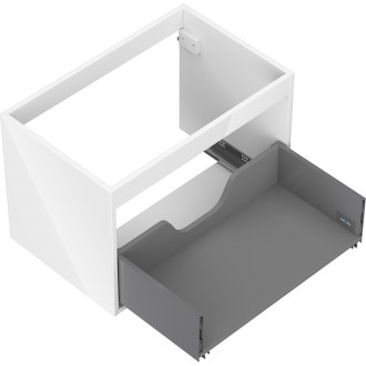 Korpus umývadlovej skrinky Mexen Box-A 70 cm, 1 zásuvka, biely lesk - 91AX0-0700-470-1-00