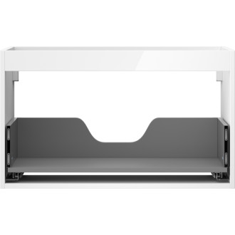 Korpus umývadlovej skrinky Mexen Box-A 80 cm, 1 zásuvka, biely lesk - 91AX0-0800-470-1-00