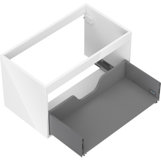 Korpus umývadlovej skrinky Mexen Box-A 80 cm, 1 zásuvka, biely lesk - 91AX0-0800-470-1-00