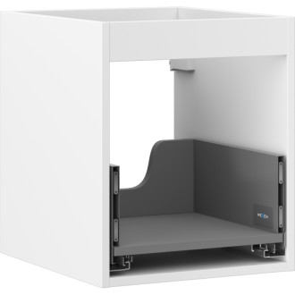 Korpus umývadlovej skrinky Mexen Box-A 40 cm, 1 zásuvka, matná biela - 91AX0-0400-470-1-01