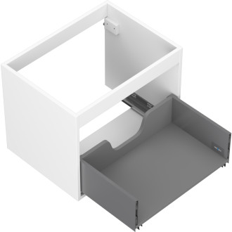 Korpus umývadlovej skrinky Mexen Box-A 60 cm, 1 zásuvka, matná biela - 91AX0-0600-470-1-01