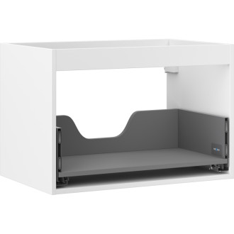Korpus umývadlovej skrinky Mexen Box-A 70 cm, 1 zásuvka, matná biela - 91AX0-0700-470-1-01