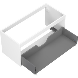 Korpus umývadlovej skrinky Mexen Box-A 100 cm, 1 zásuvka, matná biela - 91AX0-1000-470-1-01