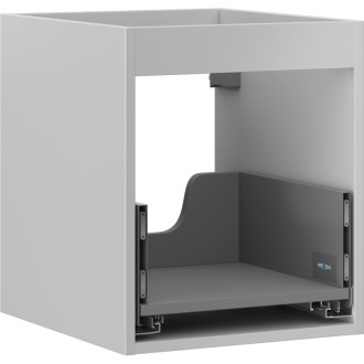 Korpus umývadlovej skrinky Mexen Box-A 40 cm, 1 zásuvka, matne šedá - 91AX0-0400-470-1-62