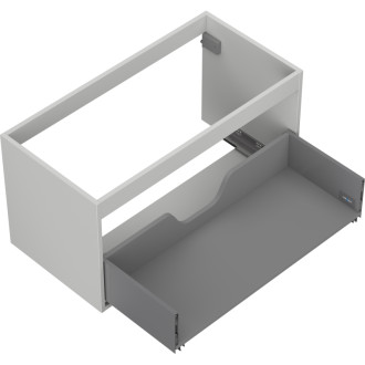 Korpus umývadlovej skrinky Mexen Box-A 90 cm, 1 zásuvka, matne šedá - 91AX0-0900-470-1-62