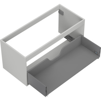 Korpus umývadlovej skrinky Mexen Box-A 100 cm, 1 zásuvka, matná sivá - 91AX0-1000-470-1-62